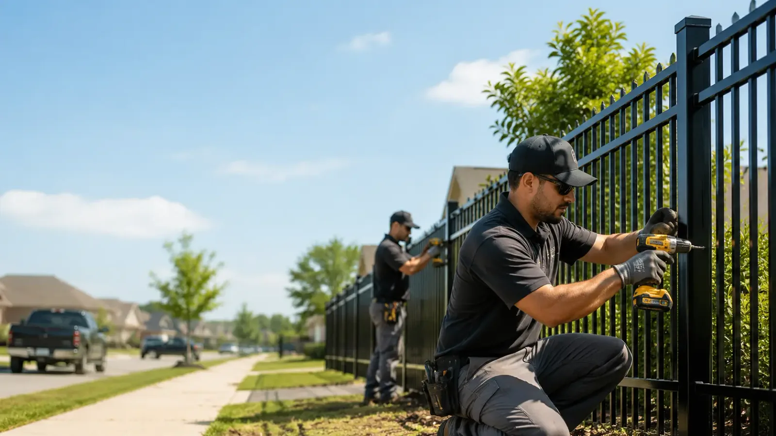 Metal Fence Installation in Greenway, AR